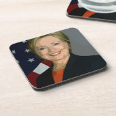 hillary clinton onderzetter (Linkerzijde)