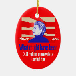 Hillary CLINTON Ornament