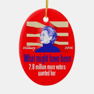 Hillary CLINTON Ornament