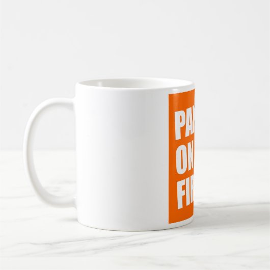 Hillary Clinton pants on Fire Coffee Mok (Links)