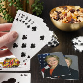 hillary clinton pokerkaarten (Insitu)