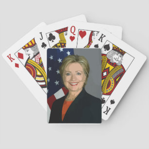 hillary clinton pokerkaarten