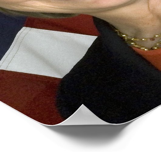 Hillary Clinton Poster (Hoek)