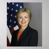 Hillary Clinton Poster (Voorkant)