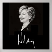 Hillary Clinton POSTER afdrukken (Voorkant)