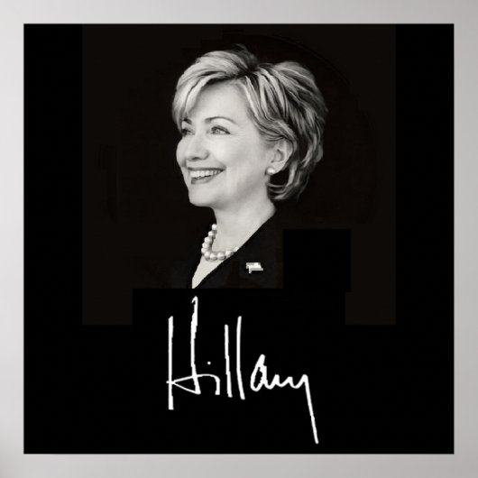 Hillary Clinton POSTER afdrukken (Voorkant)
