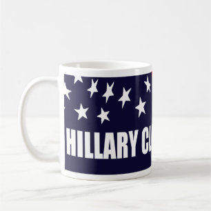 Hillary Clinton President 2016 Amerikaanse vlag Koffiemok