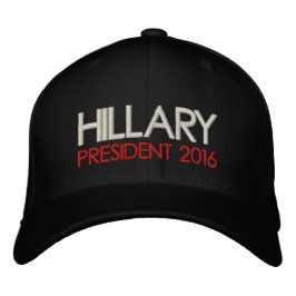 HILLARY CLINTON President 2016 Geborduurde Pet