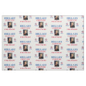 Hillary Clinton President 2016 Stof (Fat Quarter)