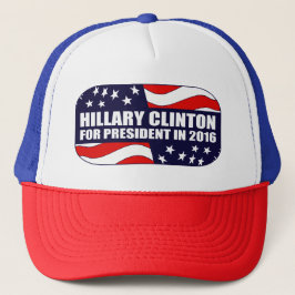 Hillary Clinton President 2016 Trucker Pet