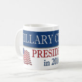 Hillary Clinton President 2016 Verenigde Staten Koffiemok (Voorkant links)