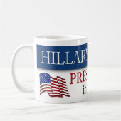 Hillary Clinton President 2016 Verenigde Staten Koffiemok (Links)