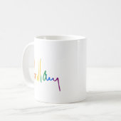 HILLARY CLINTON PRIDE -.png Koffiemok (Voorkant links)