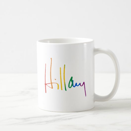 HILLARY CLINTON PRIDE -.png Koffiemok (Rechts)