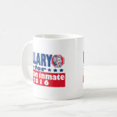 Hillary Clinton Prison Inmate 2016 Koffiemok (Voorkant links)