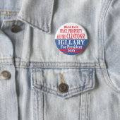 Hillary Clinton Provoorspoed 2016 Ronde Button 5,7 Cm (In situ)