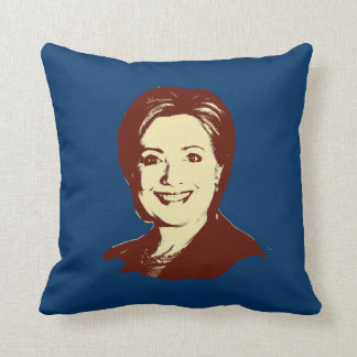 HILLARY CLINTON RED HEAD KUSSEN
