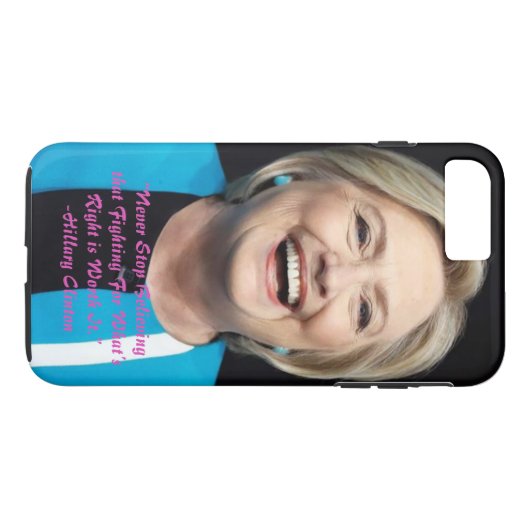 Hillary Clinton-resistentie Case-Mate iPhone Case (Achterkant (Horizontaal))