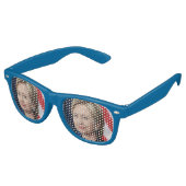 Hillary Clinton Retro Zonnebril (Gekanteld)