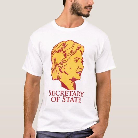 Hillary Clinton Secretary of State... - Gepersonal T-shirt (Voorkant)
