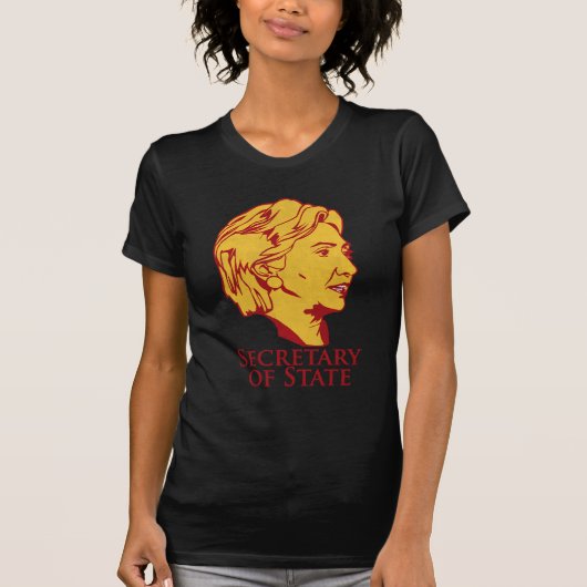 Hillary Clinton Secretary of State T-shirt (Voorkant)