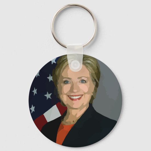 hillary clinton sleutelhanger (Voorkant)