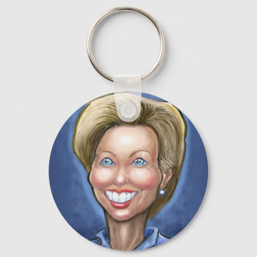 Hillary Clinton Sleutelhanger (Voorkant)