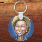 Hillary Clinton Sleutelhanger (Voorkant)