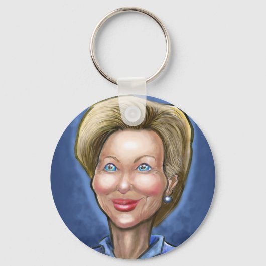 Hillary Clinton Sleutelhanger (Voorkant)