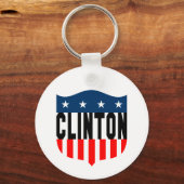 hillary clinton sterren en strepen sleutelhanger (Voorkant)