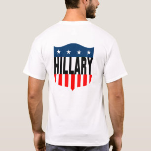 hillary clinton sterren en strepen t-shirt