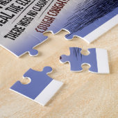 Hillary Clinton stukken van haar geest Legpuzzel (Zijkant)