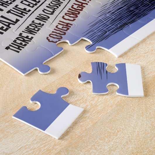 Hillary Clinton stukken van haar geest Legpuzzel (Zijkant)