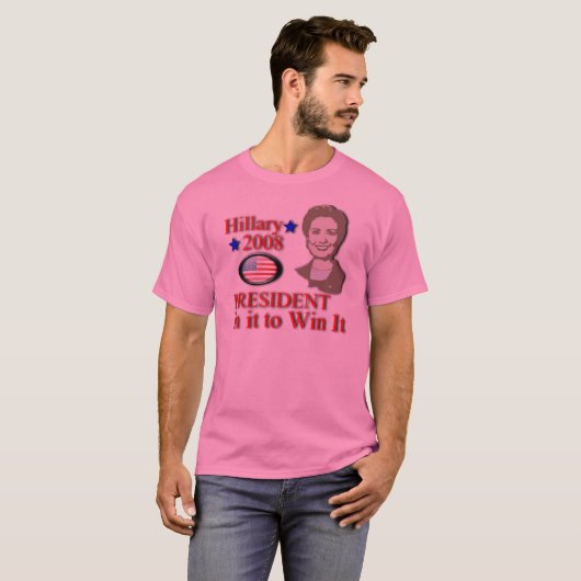 Hillary Clinton T-shirt (Voorkant volledig)