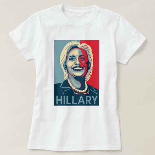 Hillary Clinton T-Shirt (Design voorkant)