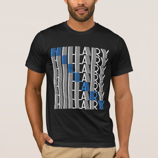 hillary clinton textual t-shirt (Voorkant)