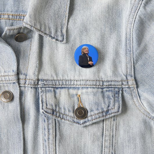 Hillary Clinton the Champion - Buttonnen Ronde Button 3,2 Cm (In situ)