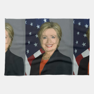 hillary clinton theedoek