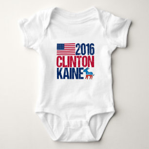 Hillary Clinton Tim Kaine 2016 Romper