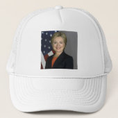 Hillary Clinton Trucker Pet (Voorkant)