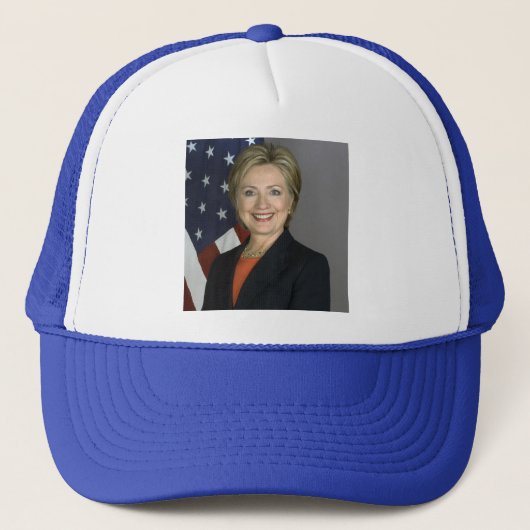 Hillary Clinton Trucker Pet (Voorkant)