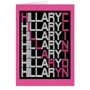 Hillary Clinton type stack