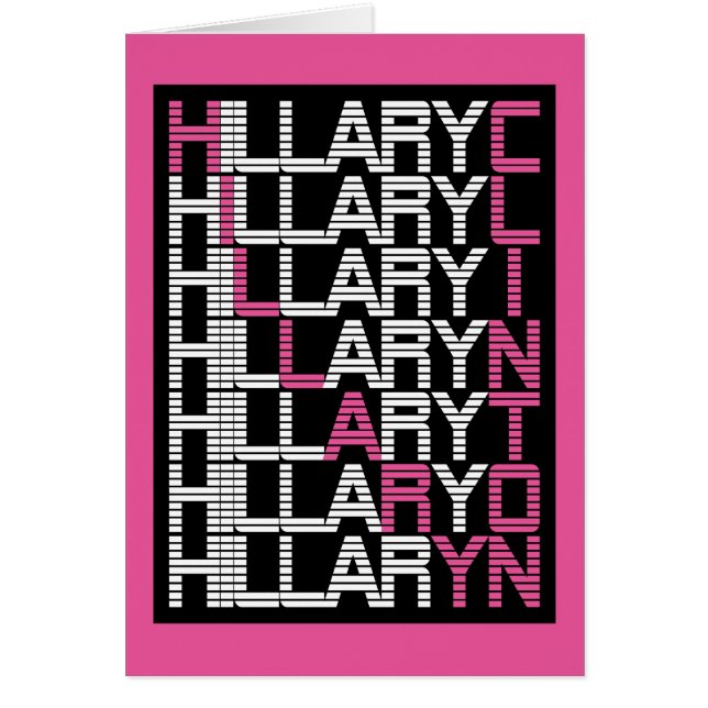 Hillary Clinton type stack (Voorkant)