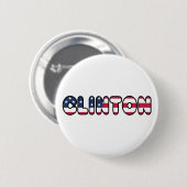 Hillary Clinton USA President Verkiezingen 2016 Ronde Button 5,7 Cm (Voorkant /achterkant)