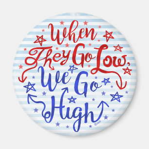 Hillary Clinton verkiezingen gaan laag en gaan hoo Magneet