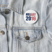Hillary Clinton voor de Button van president 2016 (In situ)