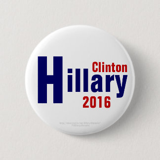 Hillary Clinton voor de VS President 2016 Ronde Button 5,7 Cm