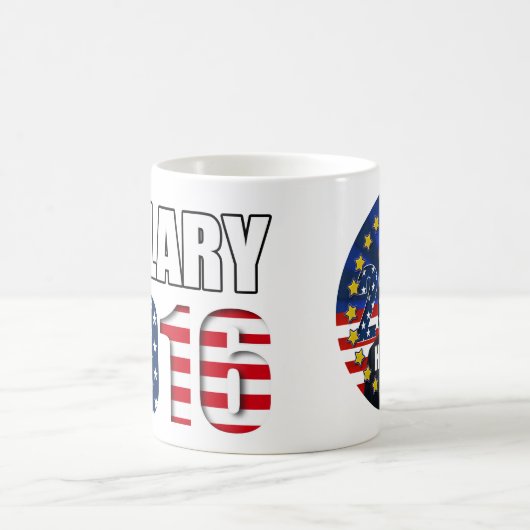 Hillary Clinton voor Mok president 2016 (Center)