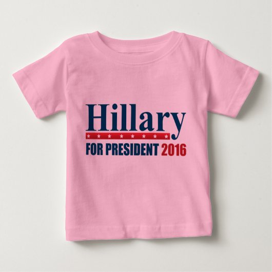 Hillary Clinton voor President (Voorkant)