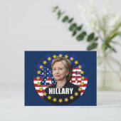Hillary Clinton voor president 2016 Briefkaart (Staand voorkant)